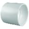 Charlotte Pipe And Foundry Charlotte Pipe Schedule 40 1/2 in. Slip X 1/2 in. D Slip PVC Coupling 1 pk PVC 02100 0600 - alternate 1